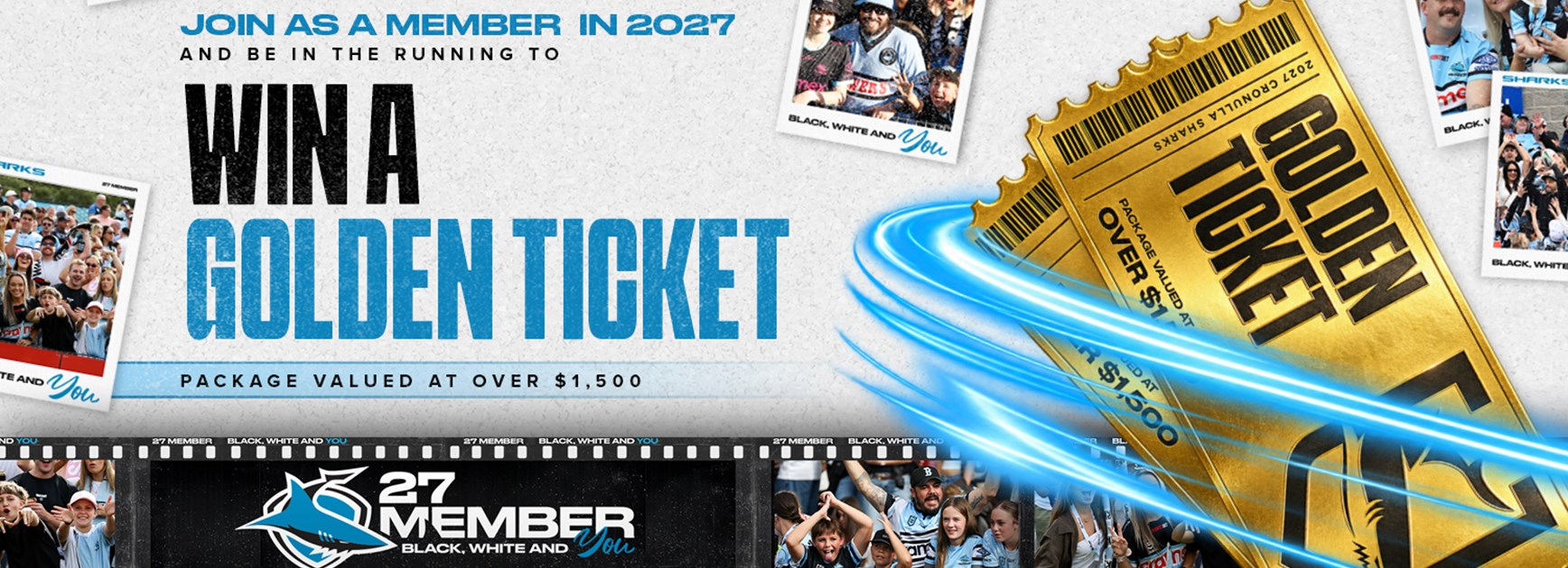 Your chance to win the Sharks’ Golden Ticket!